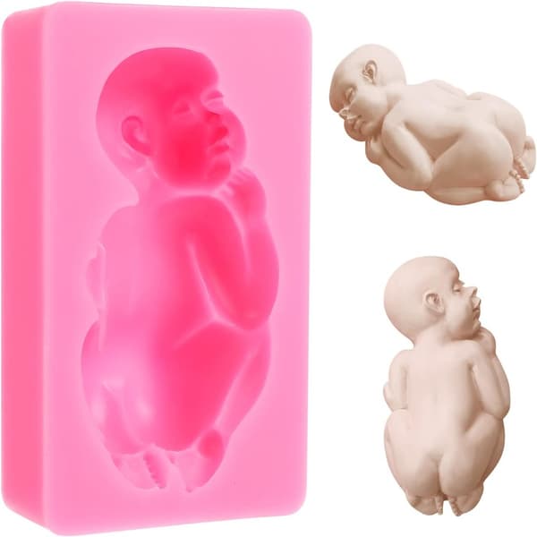 Baby Sovende Form Silikone Forme 3D Silikone Fondant Forme
