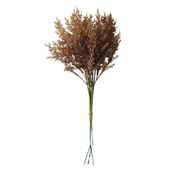 2stk Hvetehalm Blomster Blomsterdekorasjon HVIT White