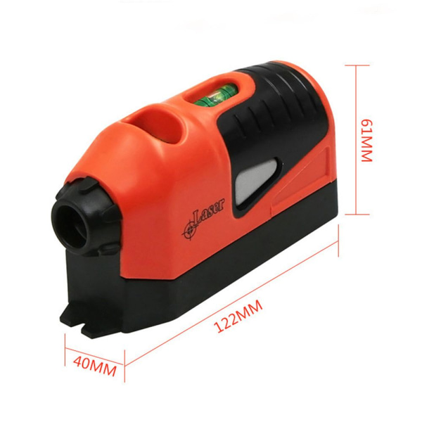Laser vaterpas RØD red