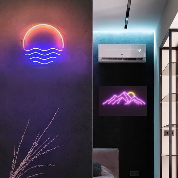 LED Sunset Sunrise Neon Neon-skiltlys E E E