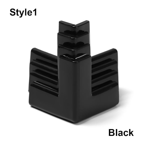 4kpl Kulmasuojat Reunasuoja Pöydän Kulmasuoja MUSTA Black style1