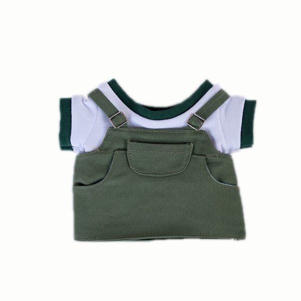 Doll Clothes Denim set DARK GREEN dark green