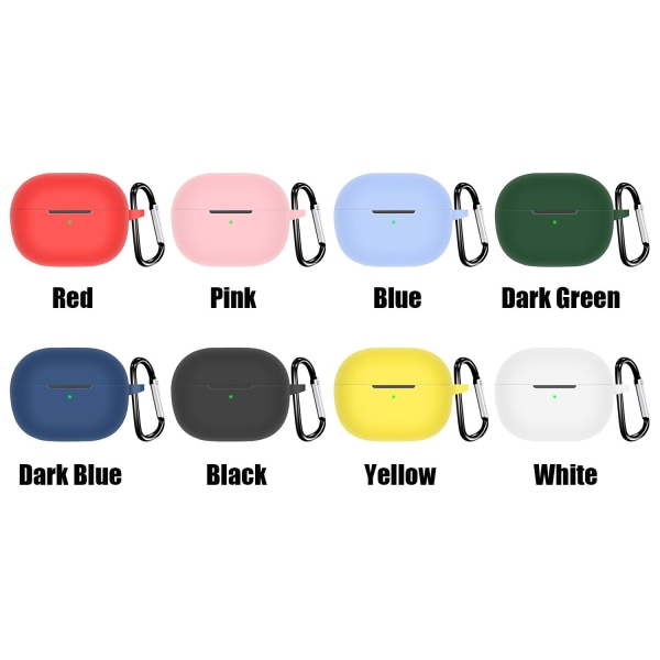 Mjukt silikonfodral för Huawei Honor Earbuds 3 Pro dark green
