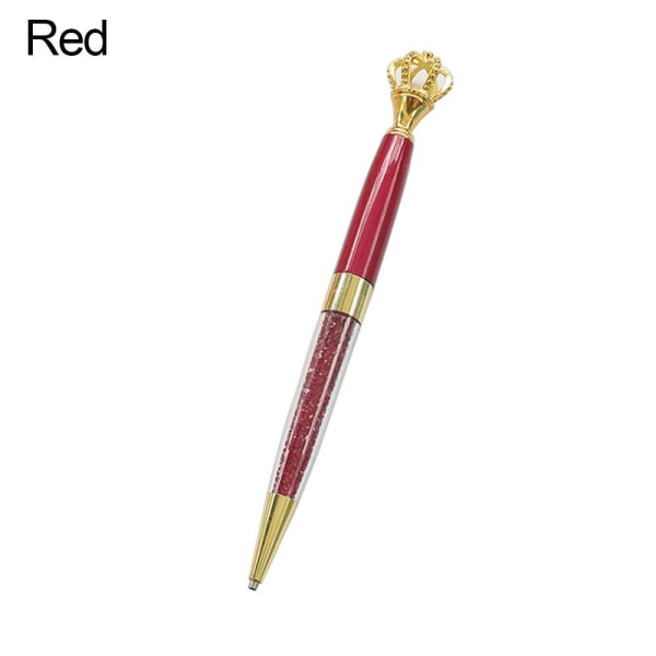 Diamantmaleri Pen Point Drill Pen Krone Form RØD Red