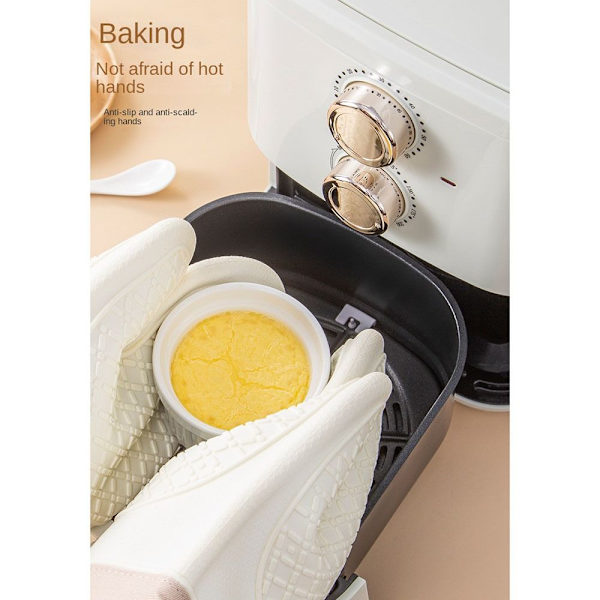 1 par Oven Mitt Mint Oven Mitt Silikonhanske