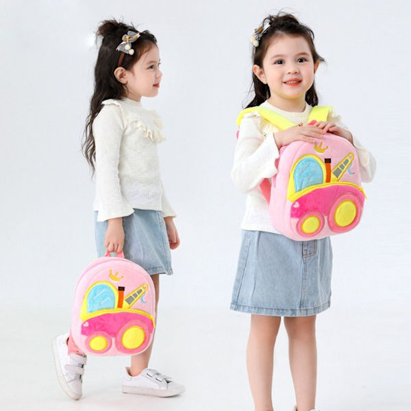 Kids Engineering ryggsekk tegneserie gravemaskin ryggsekk 08 08 08