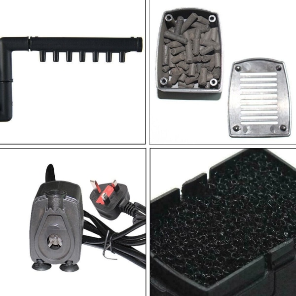 Kalasäiliön suodatinsuodatinpumppu EU PLUG EU PLUG EU Plug