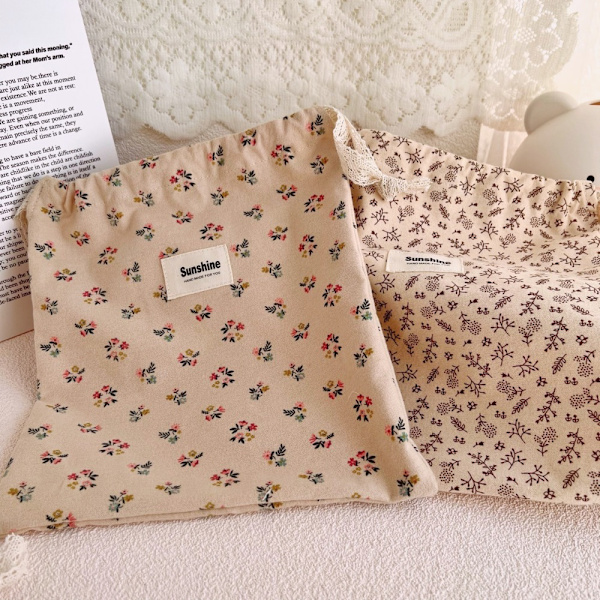 Mommy-taske med blomstertaske til pusletaske C C C