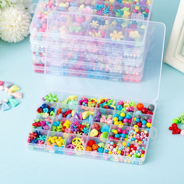 DIY håndlagde barneleker med perler 2 2 2