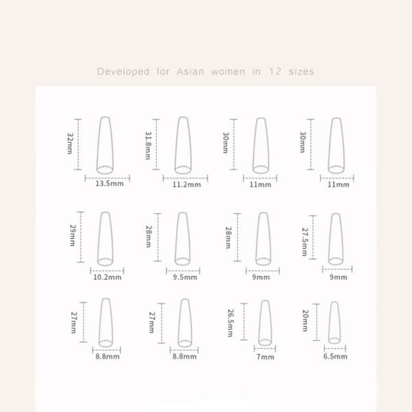 False Nails Fake Nails Nageltips Z790