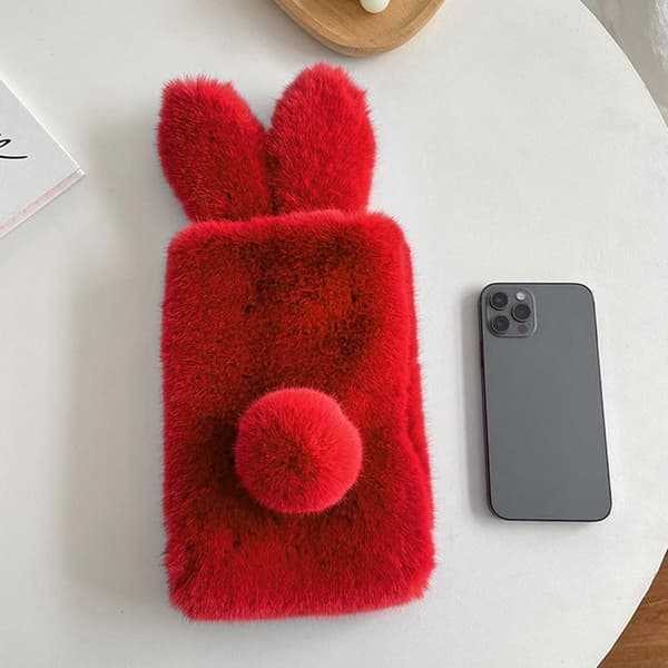 Telefon Crossbody Väskor Axelväska RÖD red