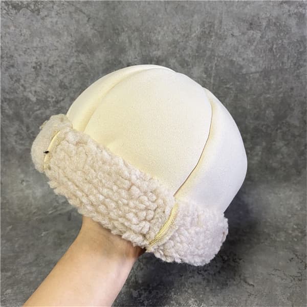 Brättlös mössa Cap Dome Melon Hat BEIGE beige