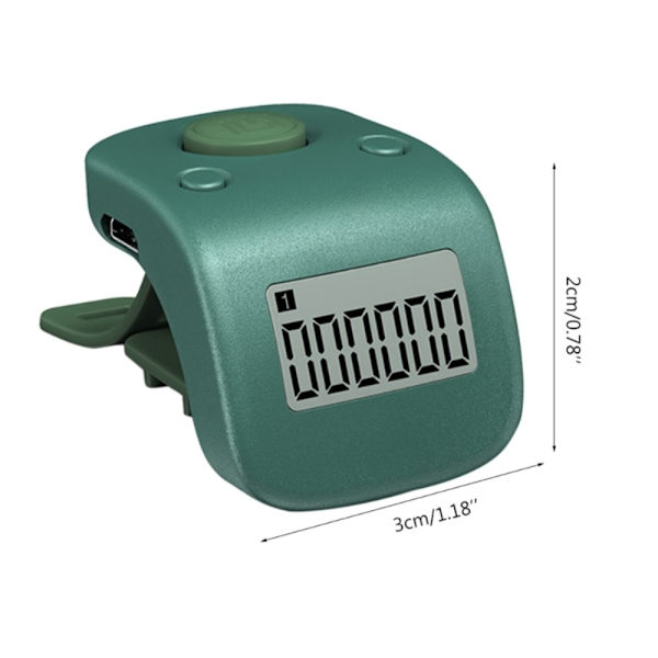 Mini Finger Counter LCD SVART black