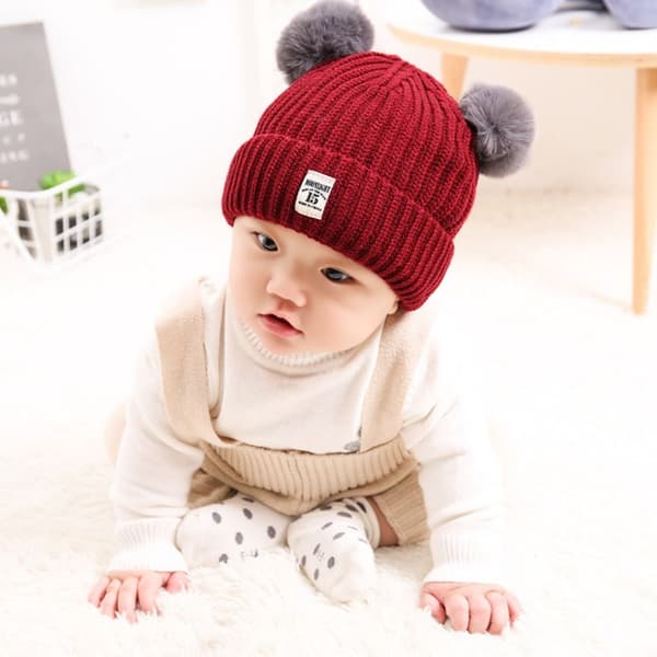 Neulotut hatut Pipo Cap PINK pink