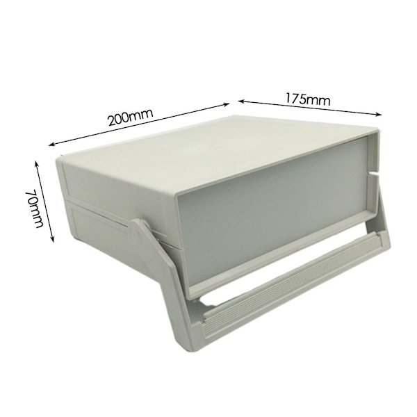 Indkapsling Projekt Case Junction Box GRÅ Grey