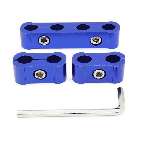 3st/ Set Biltändstift Wire Clamp Separator BLÅ BLÅ blue