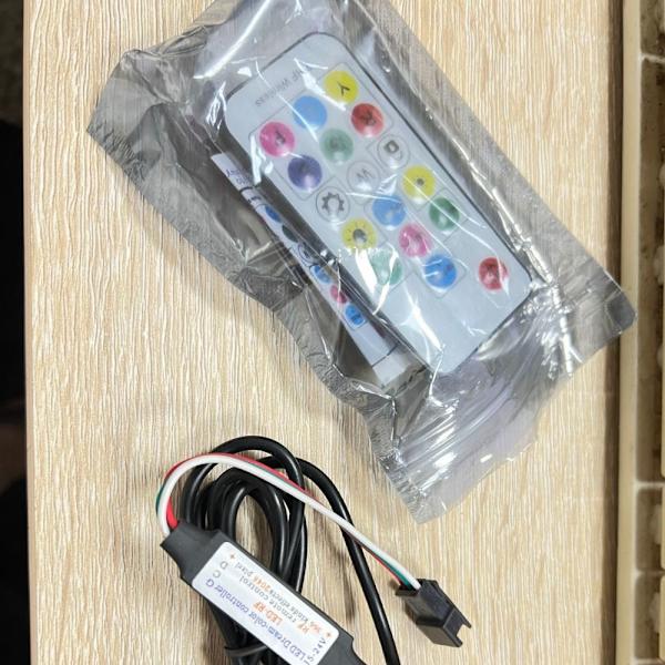 3D Cube Light Cube Night Light Farverig Body Art Lampe
