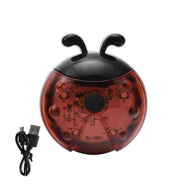 Cykelnyckelpiga Lampa Hjulljus RÖDA Red