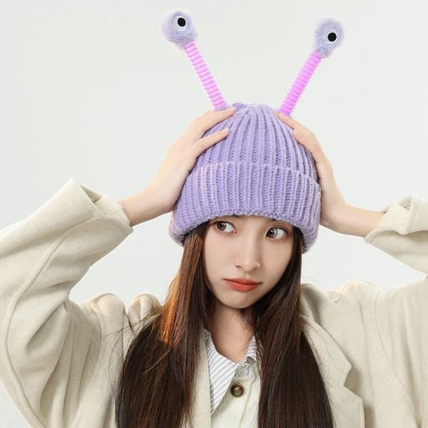 Neulotut hatut Beanie Hat MUSTA black