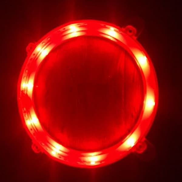 2 STK LED Cornhole Lights Cornhole Ring Lampe BLÅ blue