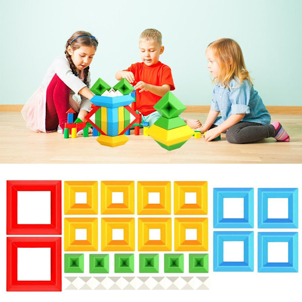 Pyramid Blocks Set Set 15 KPL 15 KPL 15pcs