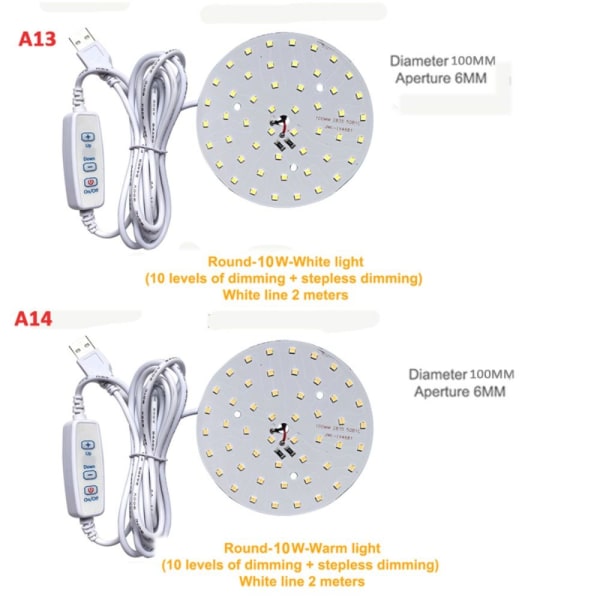 Dimbara LED-chips 5730 SMD LED-lampa A14 A14 A14