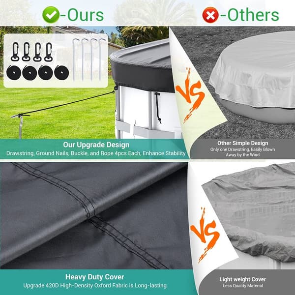 Swimming Pool Cover 10 Ft 12FT 12FT 12FT