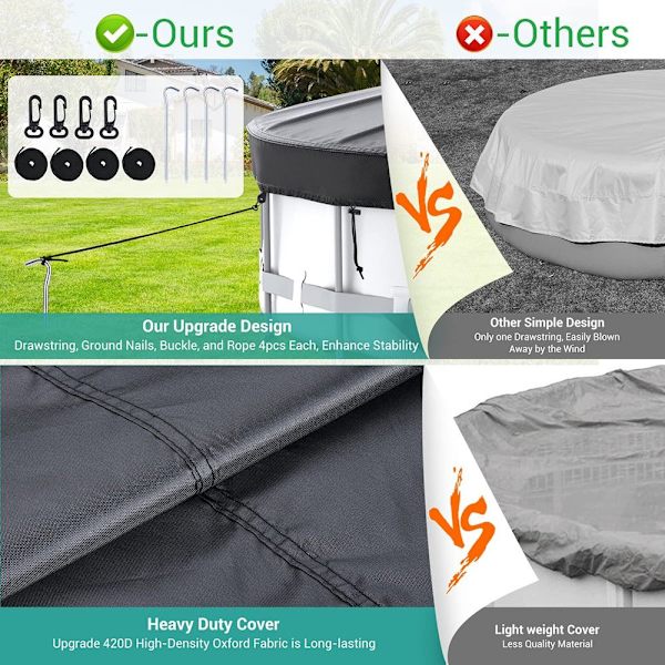 Uima-altaan cover 10 Ft 10 FT 10 FT 10FT
