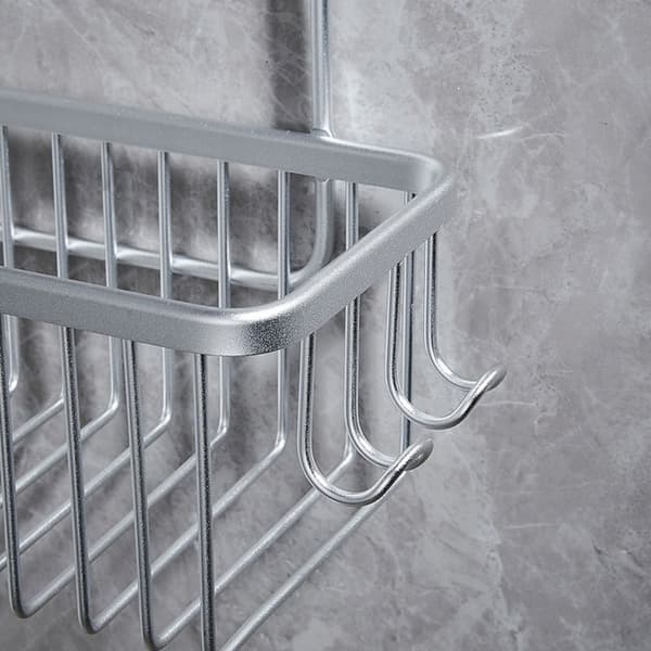 Kranhyllehenger Dusjkurvkroker GRÅ Grey