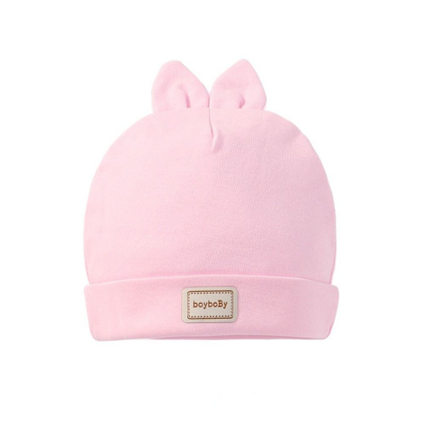2 STK Babystrikklue Bunny Hats GUL A A yellow A-A