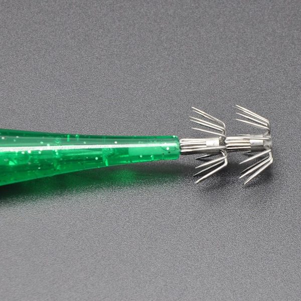 Elektroninen salama Squid Hook Octopus Bait PUNAINEN VAALEA PUNAINEN VALO Red Light