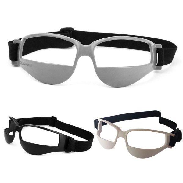 Anti Bow Basketball Glasses Dribbling Glasses GRAY grey