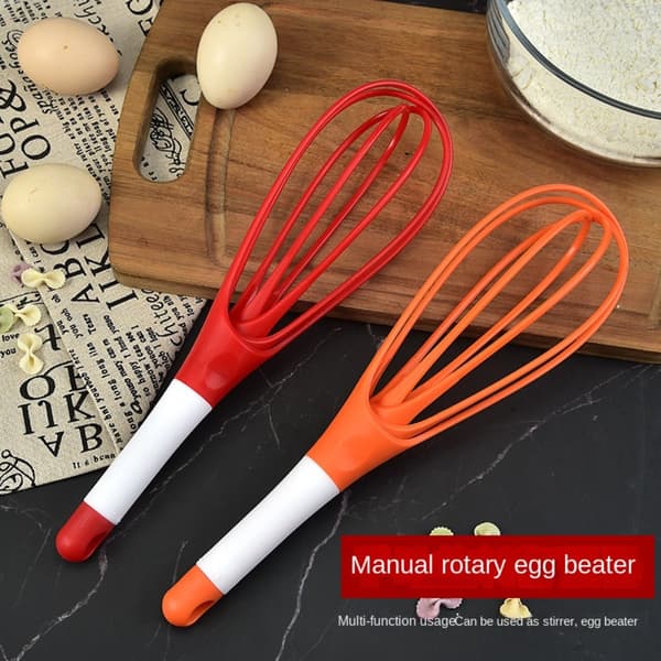 2STK Plastvisp Eggevisper GUL yellow