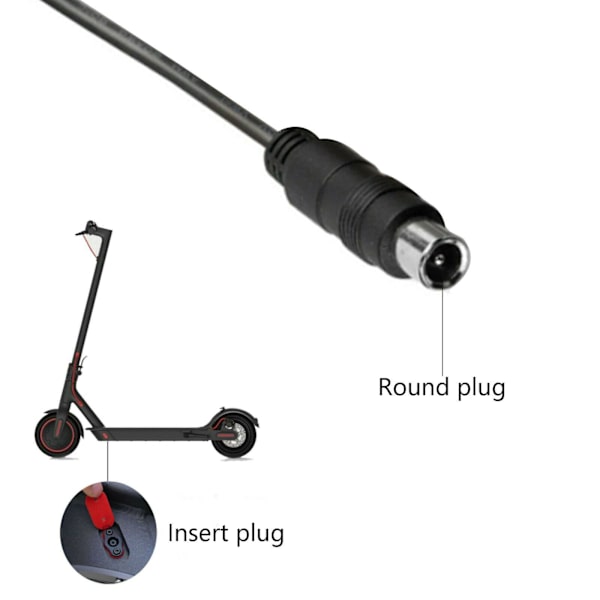 Batterilader for elektrisk scooter for Xiaomi M365/Pro EU-kontakt