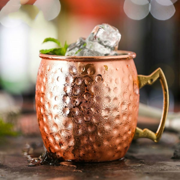 530ml/18oz Moscow Mule Cup Kopparmuggar SVART 530ML black 530ml