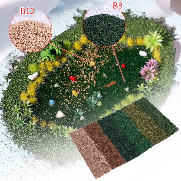 60g modell terrängpulver Topografiskt planeringspulver 4 4 4