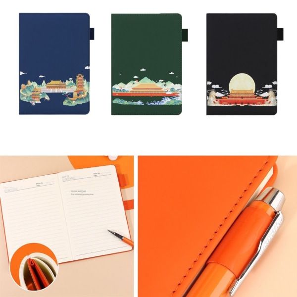 A5 Fashion Notebook Dagbok ORANSJE orange