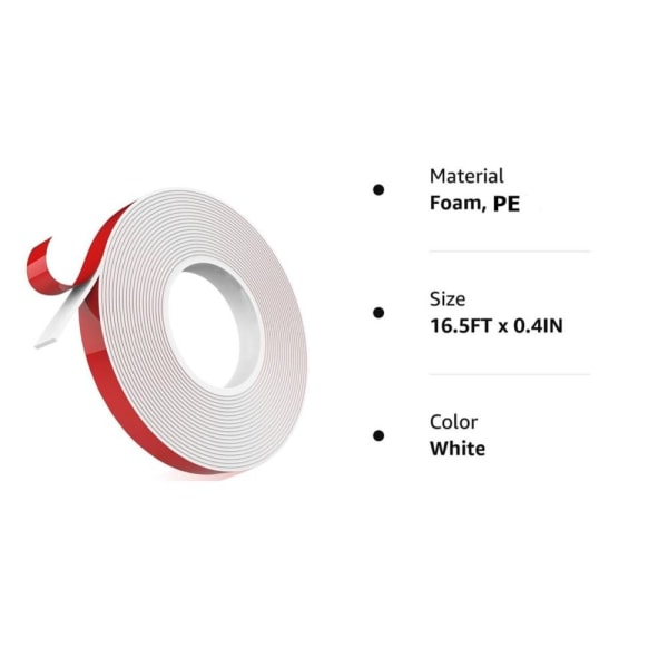 Kaksipuolinen teippi PE Foam Tape -asennusteippi