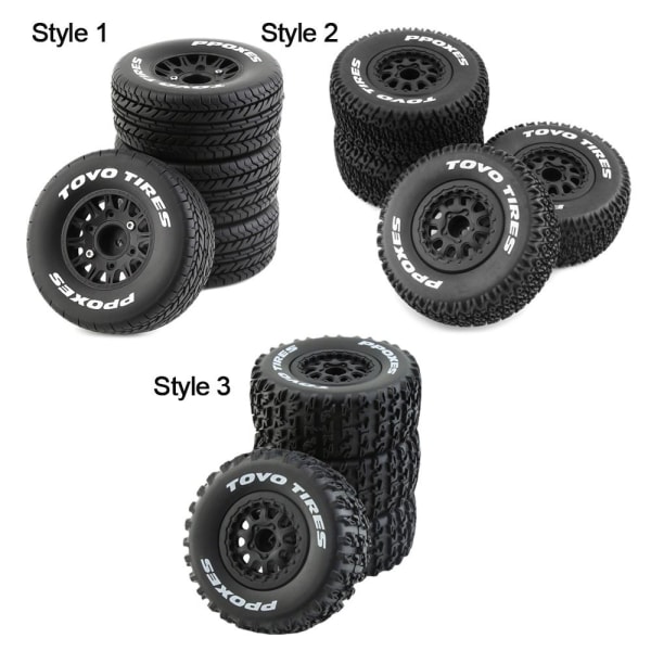 4st RC bilhjul Hjul STYLE 3 STYLE 3 Style 3