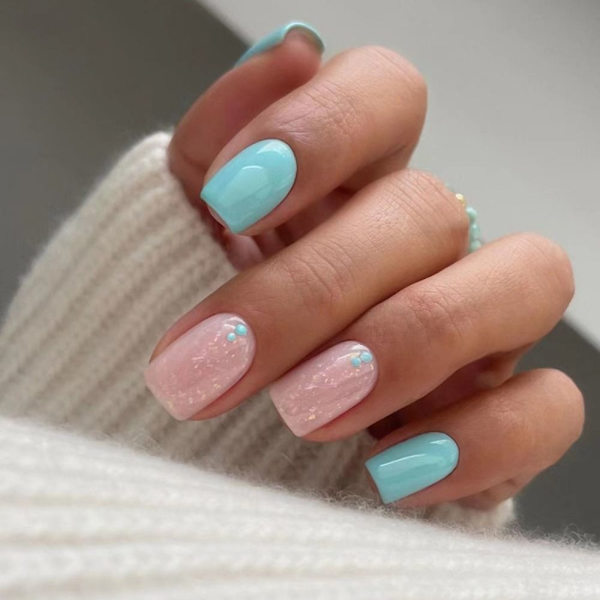 24 stk. False Nails Long Square W595 W595 W595