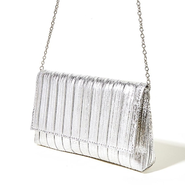 Kvällsväskor Paljetter Pouch SILVER STYLE 2 Silver Style2