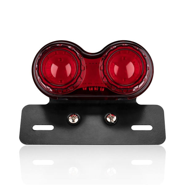 Moottoripyörän takavalon jarrujen takavalot PUNAINEN LINSSIT PUNAINEN LINSSIT Red Lenses