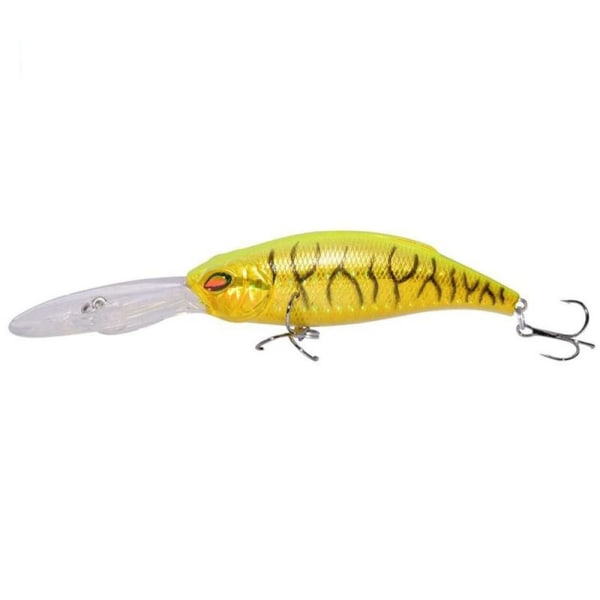 Flytende Minnow Baits Fiskekroker D D D