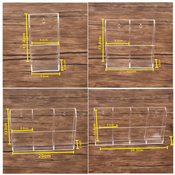 Fjernbetjeningsholder Vægmonteret opbevaringstaske STYLE 3 STYLE 3 Style 3