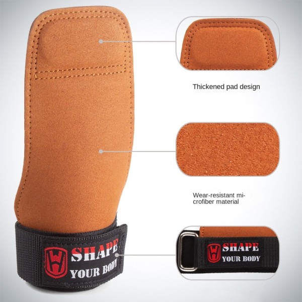 Palm Protector Fitness Gloves BROWN PROFESSIONAL PROFESSIONAL brown Professional-Professional