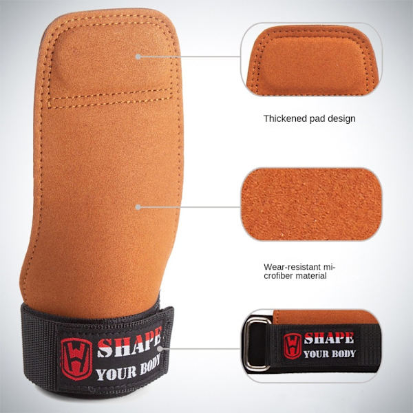 Palm Protector Fitness Handsker BRUN ADVANCED ADVANCED brown Advanced-Advanced