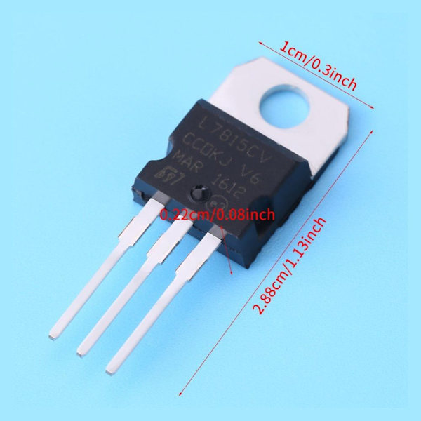 60 stk Power Transistor Sortiment Triode Spændingsregulator