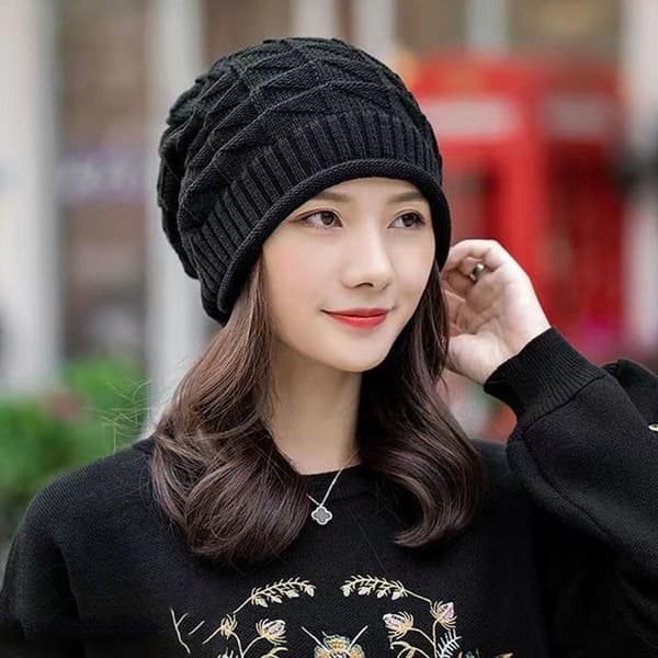 Knitted Hat Beanie Hatut COFFEE coffee
