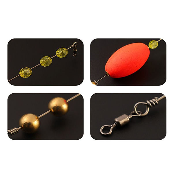Fiskeflottar Viktade Popping Floats OLIVE OLIVE Olive