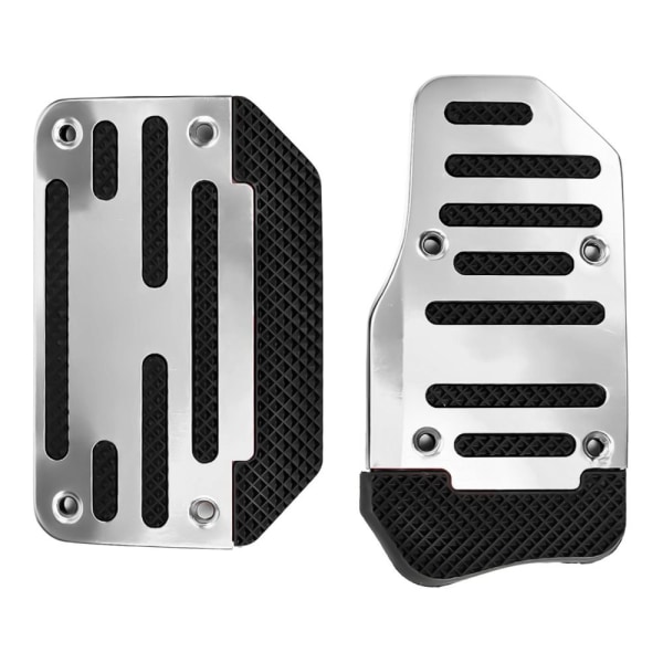Auton polkimen jarrupalojen cover SILVER silver